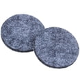 thumbnail image 3 of 100Pcs Round Shaped Table Chair Furniture Leg Felt Mat Pad Gray, 3 of 5