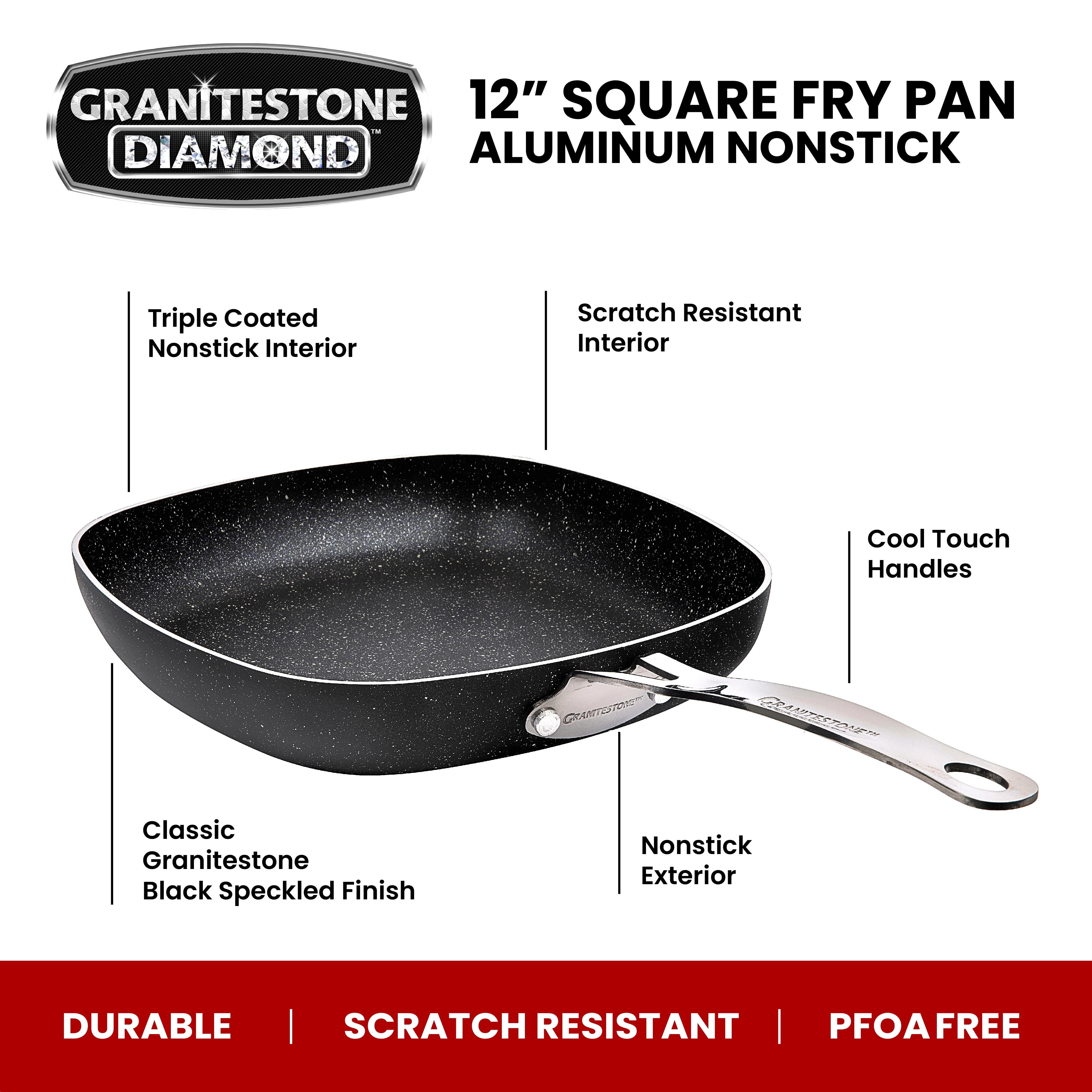 Granitestone Silver 12'' Nonstick Fry Pan - 20533832