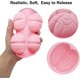 thumbnail image 5 of 3D Human Brain Silicone Molds, 2 Pack Realistic Halloween Organ Shape Silicone Molds for Candy Chocolate Pudding Dessert, 5 of 5
