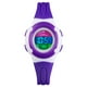 thumbnail image 1 of Reloj digital de plástico ABS para niños, pantalla LED de 12/24 horas, reloj de pulsera para niños con esfera redonda y resistente al agua Methold EL4555-02, 1 of 2