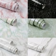 thumbnail image 4 of Popvcly 23.6x40 Inch Waterproof Peel and Stick Countertop Marble Paper ,Marble Wallpaper Vinyl Film for Kitchen , Bathroom, Cabinets, Shelf, Drawer, 4 of 5