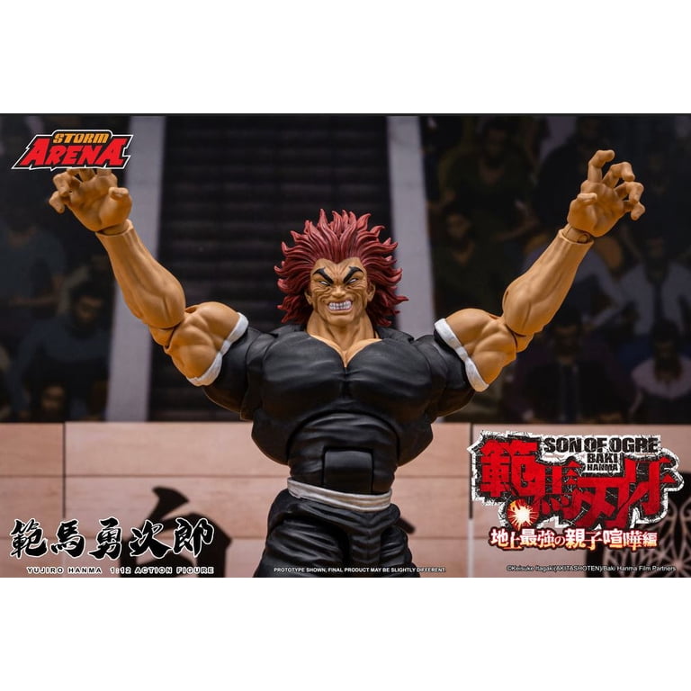 BANDAI HOBBY, Action Figure, Yujiro Hanma, 1/12 Scale - Walmart.com