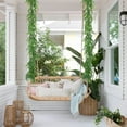 thumbnail image 1 of Hierba artificial de helecho persa de ratán | Conjunto de 3 plantas decorativas verdes realistas | Plástico de simulación realista de 70,8 pulgadas | Decoración para un evento de boda en el Home, 1 of 9