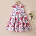 thumbnail image 4 of Dooleck Girls Sleeveless Casual Dresses School Part Dress Summer Sundress 1-10 Years, 4 of 6