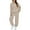 Beige, variant on Gkeoshab Fall Sweaters for Women Tracksuit Sweatsuit Sweatshirt and Sweatpant for Women Men 2 Piece Sets Pullover Sweater Beige L