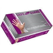 SAFEGUARD Vinyl Powder free Gloves 100/box (X-Large)