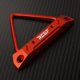 thumbnail image 4 of Parachoques delantero Vogacara RCGOFFLOW pieza de coche RC resistente al desgaste 1/10 TRAX-4 Crawler RC Rojo, 4 of 5