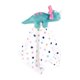 thumbnail image 3 of Manta de peluche Hudson Baby Cute-A-Saurus de 36 x 36 cm, paquete de 3, 3 of 5