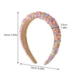 thumbnail image 2 of BESTYASH Candy Hair Band Multicolor Wide Headband for Women Comfortable and Stylish Hair Accessory, 2 of 8