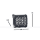 thumbnail image 2 of Faro Barra IRON LED 12LED Luz Blanca y Ámbar Luz Auxiliar 36W Luz Fija y Estrobo 12V/24V Universal para Moto, Auto, Camioneta, Off Road, Coche, Camión, 2 of 9