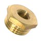 thumbnail image 5 of 1 pieza de adaptador de latón para tubería, conector de plomería para manguera 4 puntos x 1 punto, 5 of 6