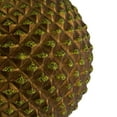 thumbnail image 3 of Vickerman 4" Olive Durian Glitter Ball Ornament, 6 per Bag, 3 of 7