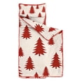 thumbnail image 2 of Red Christmas Tree Pattern Toddler Nap Mats for Kids Preschool,50"x20" Sleeping Mat Bag or Kids,Toddler Sleeping Bag,Toddler Nap Mat or Daycare, 2 of 6