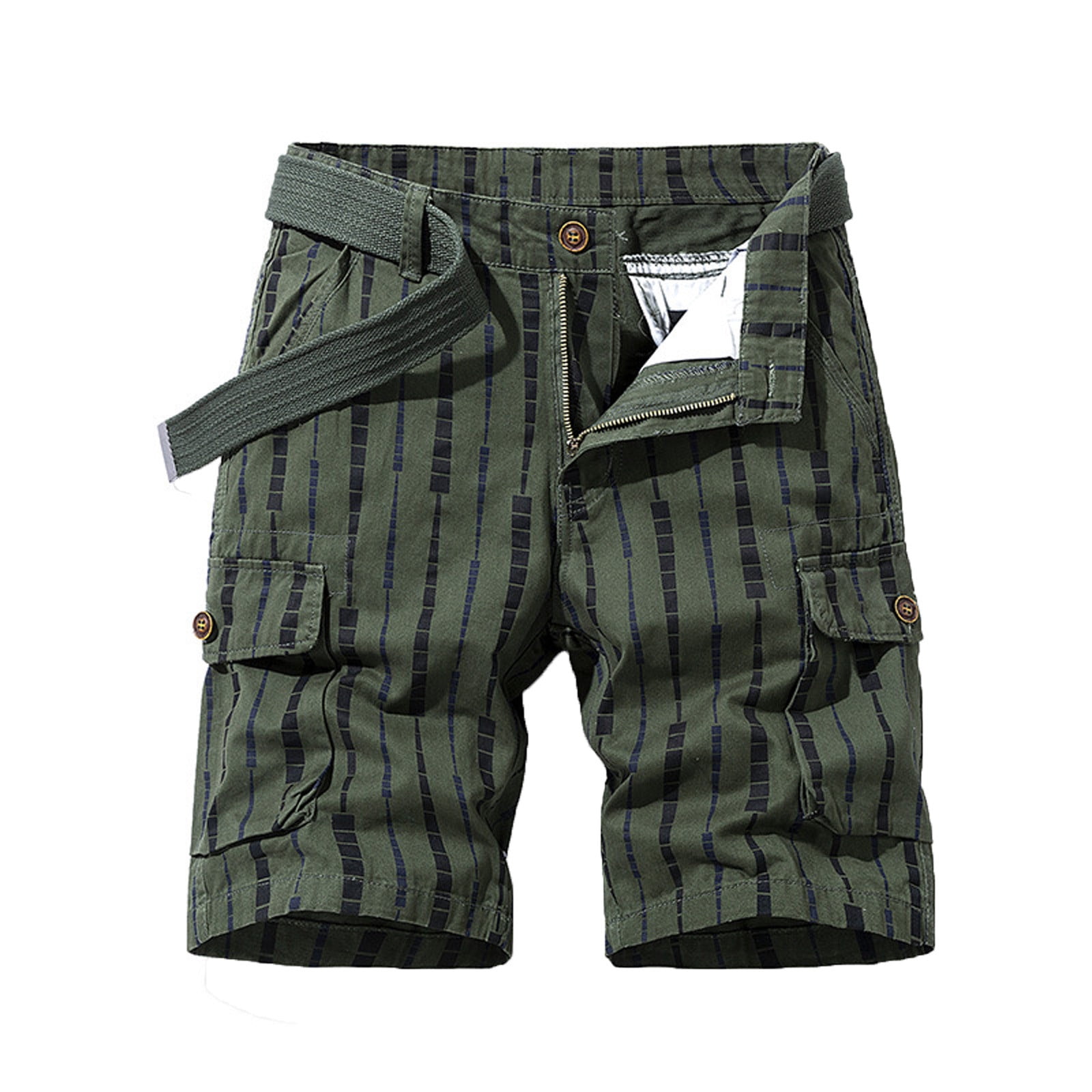 Mens cargo shorts with stretch waist best sale