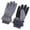 Gray-L, variant on Winter Gloves for Men Unisex Winter Warm Gloves Outdoor Cycling Zipper Touch-Screen Gloves Gray Gloves