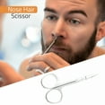 thumbnail image 5 of EXLEAF 2026 New Eyebrow and Nose Hair Scissors,Stainless Steel Professional Facial Hair Beard Eyelashes Ear Hairs and Moustache Scissors Trimmer 2 Pieces, 5 of 6