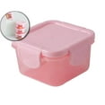thumbnail image 1 of Dvruxg Crisper Mini Meal Prep Sealed Container Freezer Containers for Food Vegetables Container Food Storage Containers Fruit Storage Containers for Fridge, 1 of 5