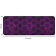 thumbnail image 7 of Purple Gothic Floral Pattern Kitchen Rug Mat,Kitchen Runner Rugs Non Skid Washable,Decorative Kitchen Floor Mats for Kitchen,Sink,Laundry,17"x47.2", 7 of 7