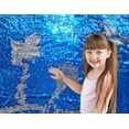 thumbnail image 1 of Penepico Tela sensorial de lentejuelas para pared para niños de 0,2 pulgadas con lentejuelas grandes, tela de graffiti sensorial para niños pequeños, tela reversible con purpurina de estimulación táct, 1 of 9