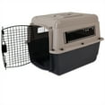 thumbnail image 3 of Petmate® Ultra Vari Plastic Travel Dog Kennel 28" for Small to Medium Pets 25-30 lbs, Taupe/Black, 3 of 5
