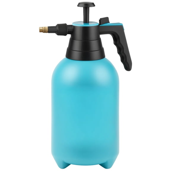 2 Liter Pressure Sprayer, Persian Blue Pump Sprayer with Easy Press, Hand Sprayer for Gardening, Cleaning, Plants, Home Use - 12.2 x 5.1 in / 31 x 13 cm