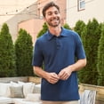 thumbnail image 3 of Polo Hanes para hombre X-Temp FreshIQ negro XXL, 3 of 7