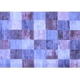thumbnail image 1 of Ahgly Company Indoor Rectangle Patchwork Blue Transitional Area Rugs, 2' x 4', 1 of 4