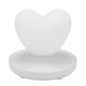 thumbnail image 1 of Preciosa forma de corazón LED luz nocturna USB carga táctil interruptor decoración lámpara blanca, 1 of 5
