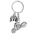 thumbnail image 4 of mmirethe Compact And Lightweight Car Key Chain For Silver Gifts For Motorcyclists Premium, 4 of 6