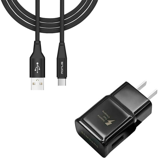 Type-C Fast Home Charger for Motorola Moto G Stylus 5G (2024) - 6ft USB Cable Quick Power Adapter Travel for Motorola Moto G Stylus 5G (2024)
