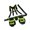 Green, variant on Excellent Oxford Tool Bag Having Ergonomic Weight Balance Feature For Roofers And Maintenance Technicians