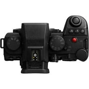 Panasonic Lumix S5 IIX Mirrorless Camera (DC-S5M2XBODY) + 4K Monitor + 2 x 64GB Memory Card + Corel Photo Software + 3 x DMW-BLK22 Battery + Triple Shoe Bracket + Charger + LED Light + More