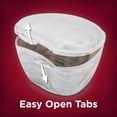 thumbnail image 3 of Practicon Easy Open Denture Bath & Case, with Strainer Basket for Soaking, Cleaning, and Storage, Two Pack (Marble & Marble), 3 of 6