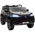 thumbnail image 1 of Qaba Licensed Lexus GX550 Electric Car, 12V Ride On Toy with 2-Seater Black, 1 of 10