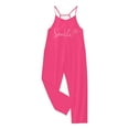 thumbnail image 5 of Girls Jumpsuits Overalls Summer Rompers for Girls Rompers with Pockets Leg Girls Outfits Size 7-8 Years Girls Fashion, 5 of 5