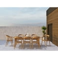 thumbnail image 4 of Lechair 84-inch Rectangular Wide-plank Teak Outdoor Dining Table, 4 of 4
