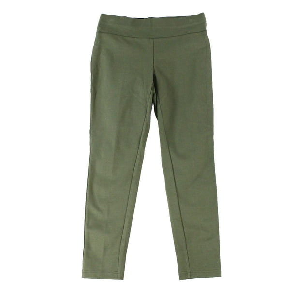 INC - INC NEW Olive Green Womens Size 0 Pull-On Stretch Skinny-Fit ...