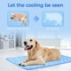 thumbnail image 2 of Tapete Refrescante Upgrade para Perros/Gatos - 80 * 110CM, Fibra de Frío con Cambio de Color Endotérmico, Cooling Dog Mat de Lavable para Verano, Antideslizante, 2 of 9