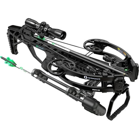 CenterPoint Archery Wrath 430 SC Crossbow Package W/ Silent Crank - C0006