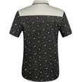 thumbnail image 2 of SSLR Dress Shirts for Mens Casual Button Down Shirts Cotton Short Sleeve Shirts, 2 of 8