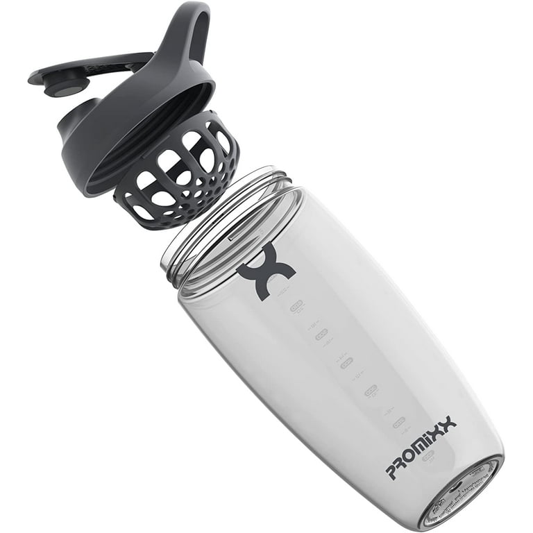 Promixx Pro Electric Shaker Bottle Cool Gray, 20oz Cup