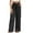 Black, variant on Zuesphe Fashion Pants for Women Trendy Pattern Women Capri Pants for Summer Short Womens Petite Black Flowy Pants Womens Cargo Pants Wide Leg