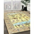 thumbnail image 2 of Ahgly Company Indoor Rectangle Traditional Harvest Gold Animal Area Rugs, 7' x 9', 2 of 6