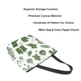 thumbnail image 3 of Large Canvas Bag 13.5x5.1x15 Inch Canvas Bag Shopping Canvas Bag Suitable For Outing Shopping Travel Out Of Large Capacity Storage Warm Christmas Gingerbread Man, 3 of 9