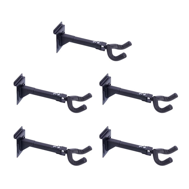 5 piezas de ganchos de guitarra universales Soporte de guitarra Soporte de pared para guitarra para acústica