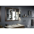 thumbnail image 3 of Kohler K-99011-NA 40 x 30 in. Verdera Slow-Close Mirror Cabinet, Anodized Aluminum, 3 of 7