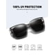thumbnail image 2 of Gafas de Sol Polarizadas MEETSUN Transparentes Gris para Usar Sobre Lentes, 2 of 7
