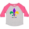 thumbnail image 3 of Inktastic Mardi Gras Fleur De Lis Girls Toddler T-Shirt, 3 of 5