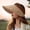 Coffee, variant on running hats for women Summer Wide Brim Straw Hat With Open Top For Women Beach Hat Bun Big Brimmed Hats for Women Boating Men 10 Point Vented Hat Beach Hat Man Mens Garden Hat Hat Womens Summ