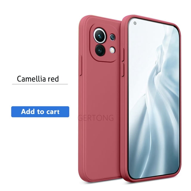 Funda de teléfono de silicona para Xiaomi mi11 Lite 5G Pro 12T 12 12x13 pro, funda protectora para Xiaomi mi 11T 11 pro lite